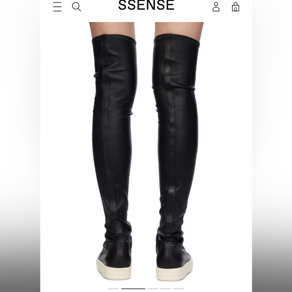 Rick Owens Stocking Shoes Boots - Picture 12 of 13